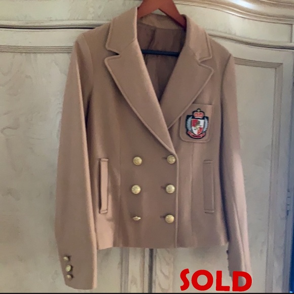 Jackets & Blazers - Double- Wool Breasted Blazer